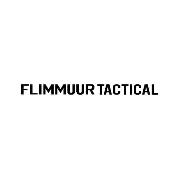 Logo text reading 'FLIMMUUR TACTICAL' on a white background.